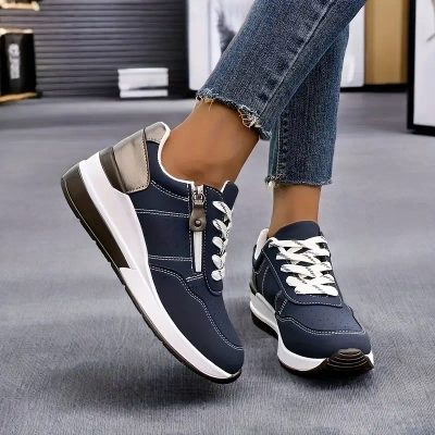 🔥Best Seller-Last Day Sale 60% OFF🔥Plus Size Women's Versatile Low Top Fashion Sneakers